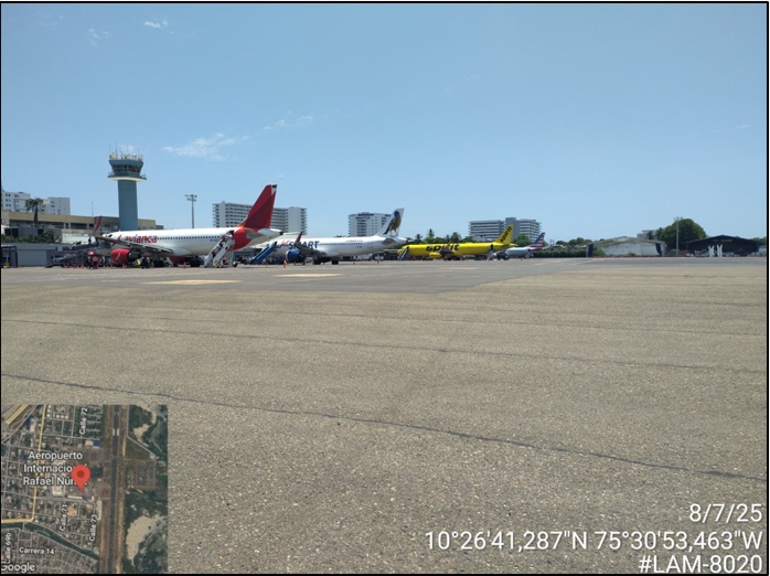 Panorámica del proyecto “Modificación de licencia ambiental para el proyecto de ampliación del Aeropuerto Rafael Núñez de Cartagena” Panorámica del proyecto “Modificación de licencia ambiental para el proyecto de ampliación del Aeropuerto Rafael Núñez de Cartagena”