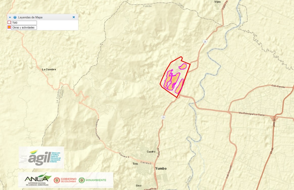 mapa doble calzad