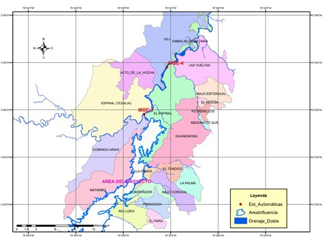 mapa doble calzad