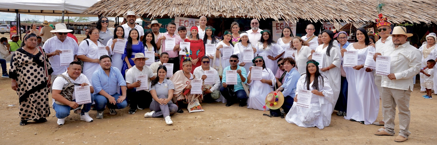 Imagen de la primera Escuela de Gobernanza Ambiental Étnica para liderar la Transición Energética Justa